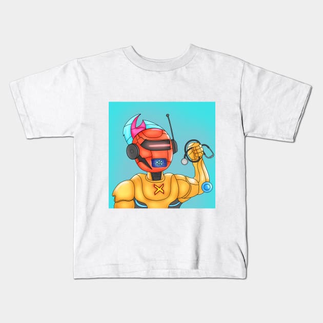 Robo-doc Kids T-Shirt by Meditech Marvels